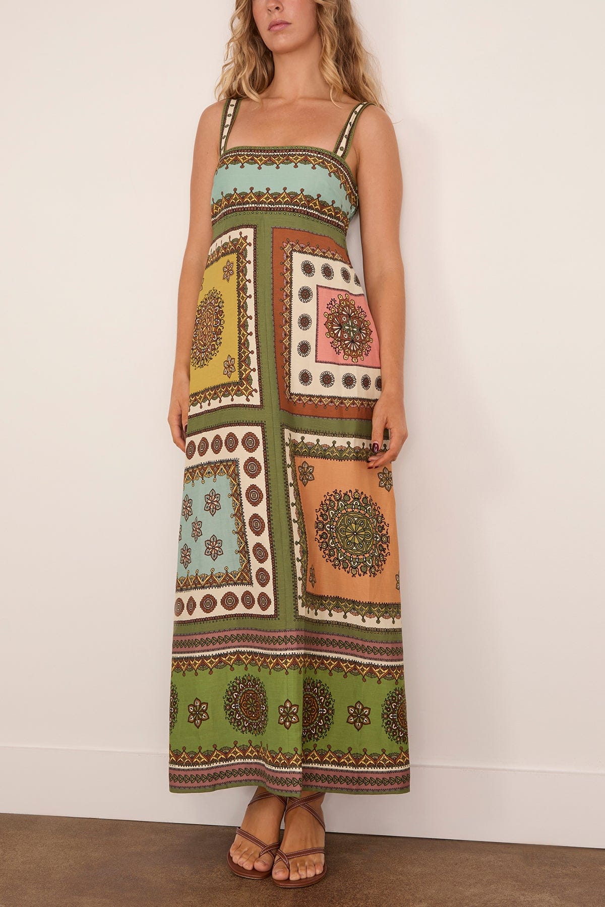 Contina Day Dress in Multi - Image 3