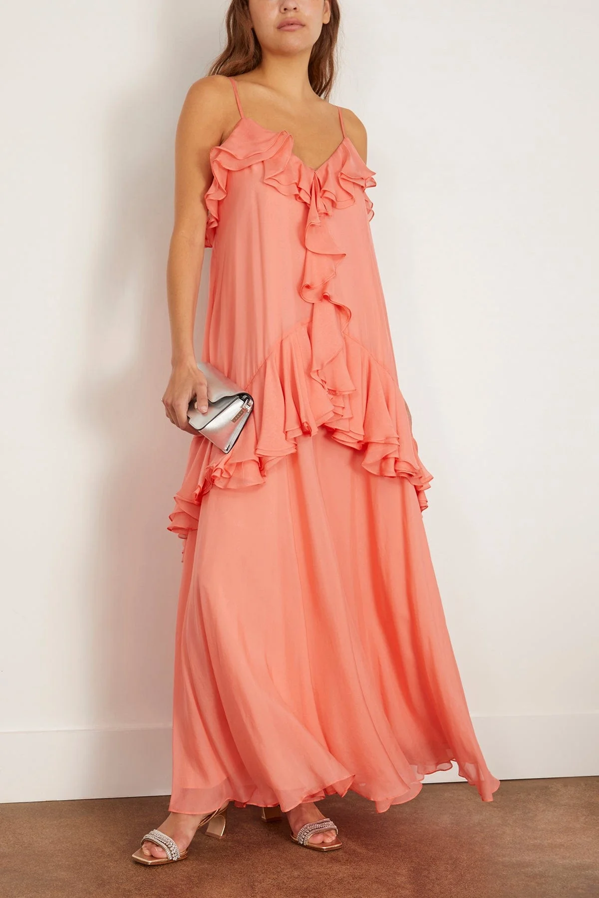 Lucy Dress in Guava - Image 4