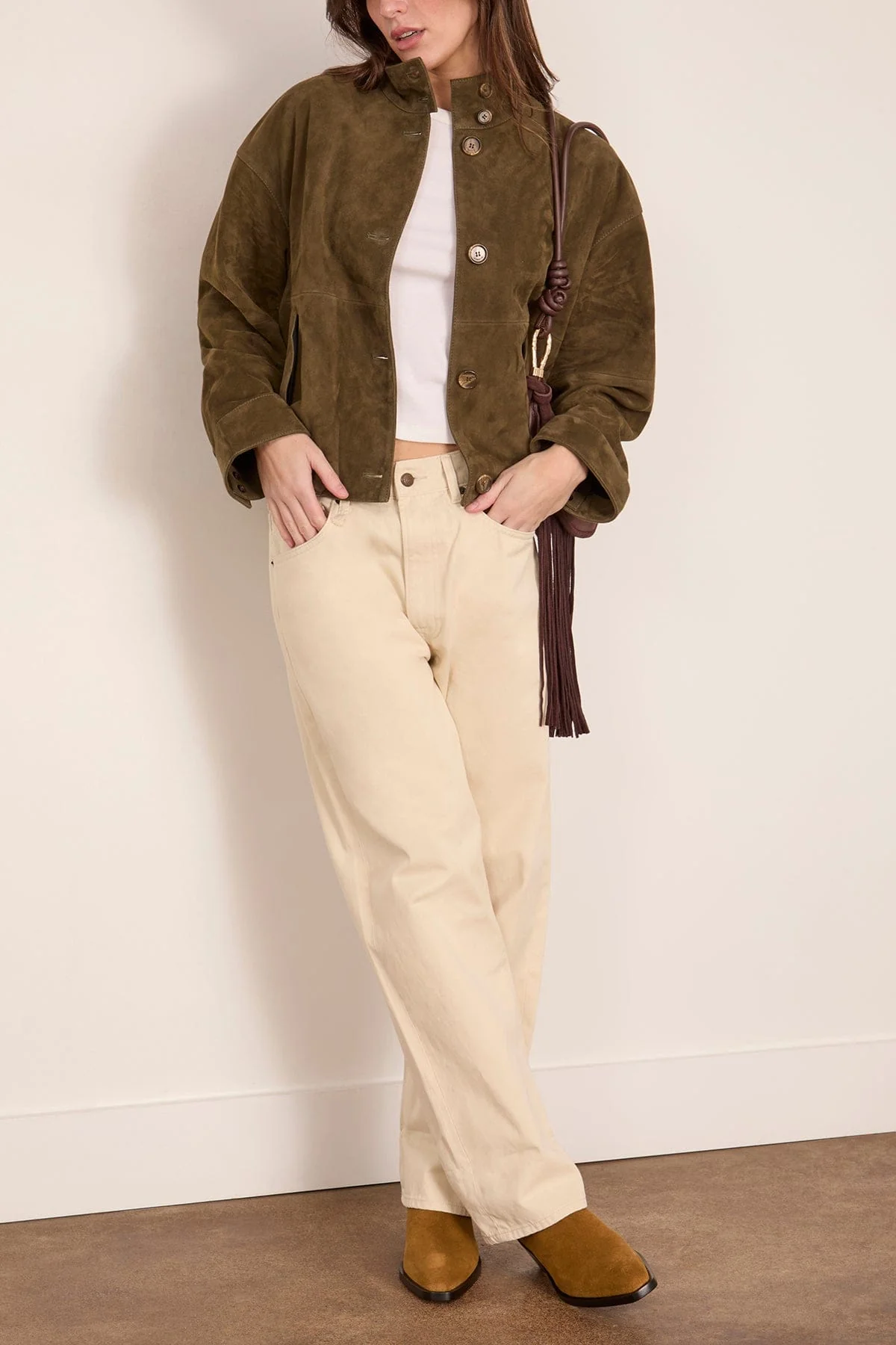 Marley Jacket in Ivy - Image 2