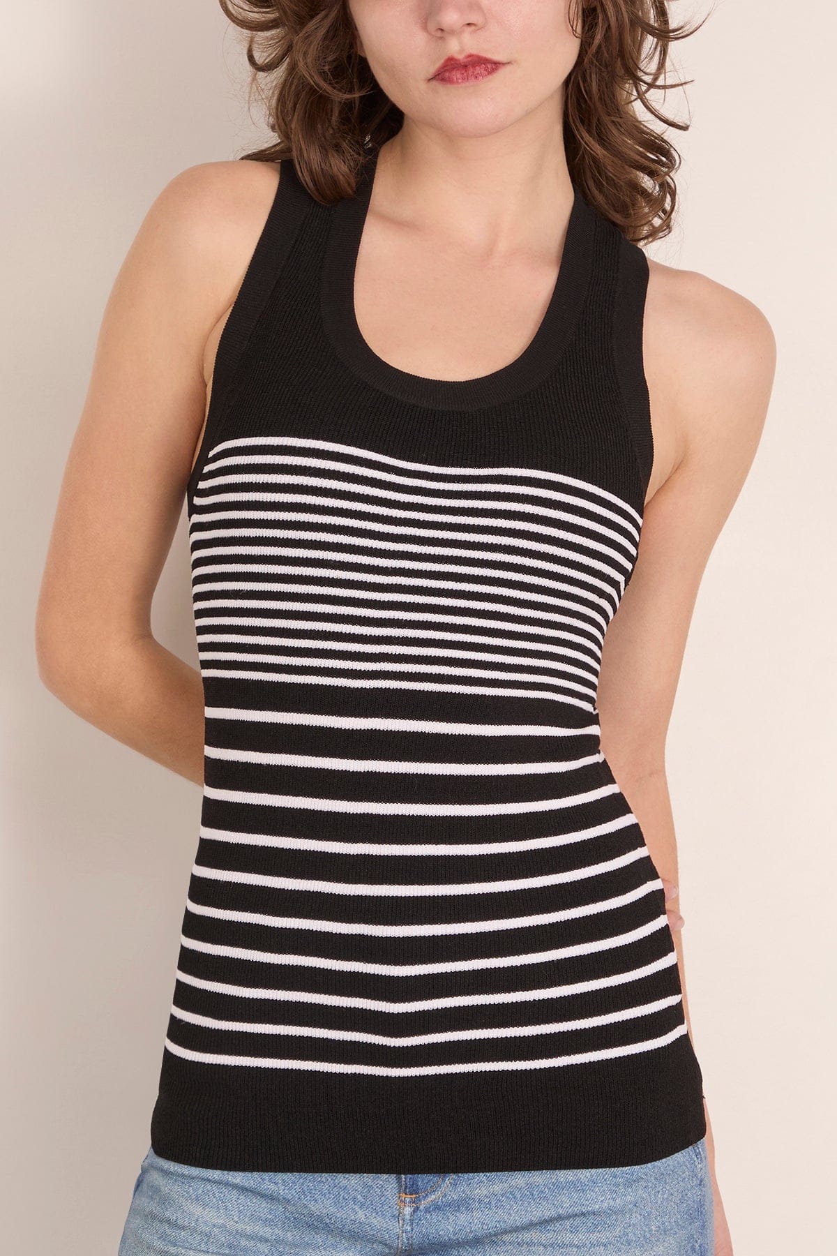 Roberts Top in Black Multi - Image 3