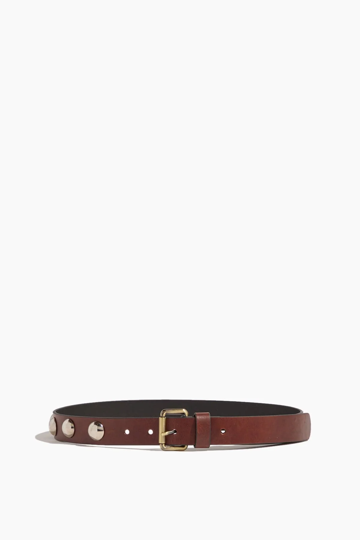 Studded Hip Belt in Saddle
